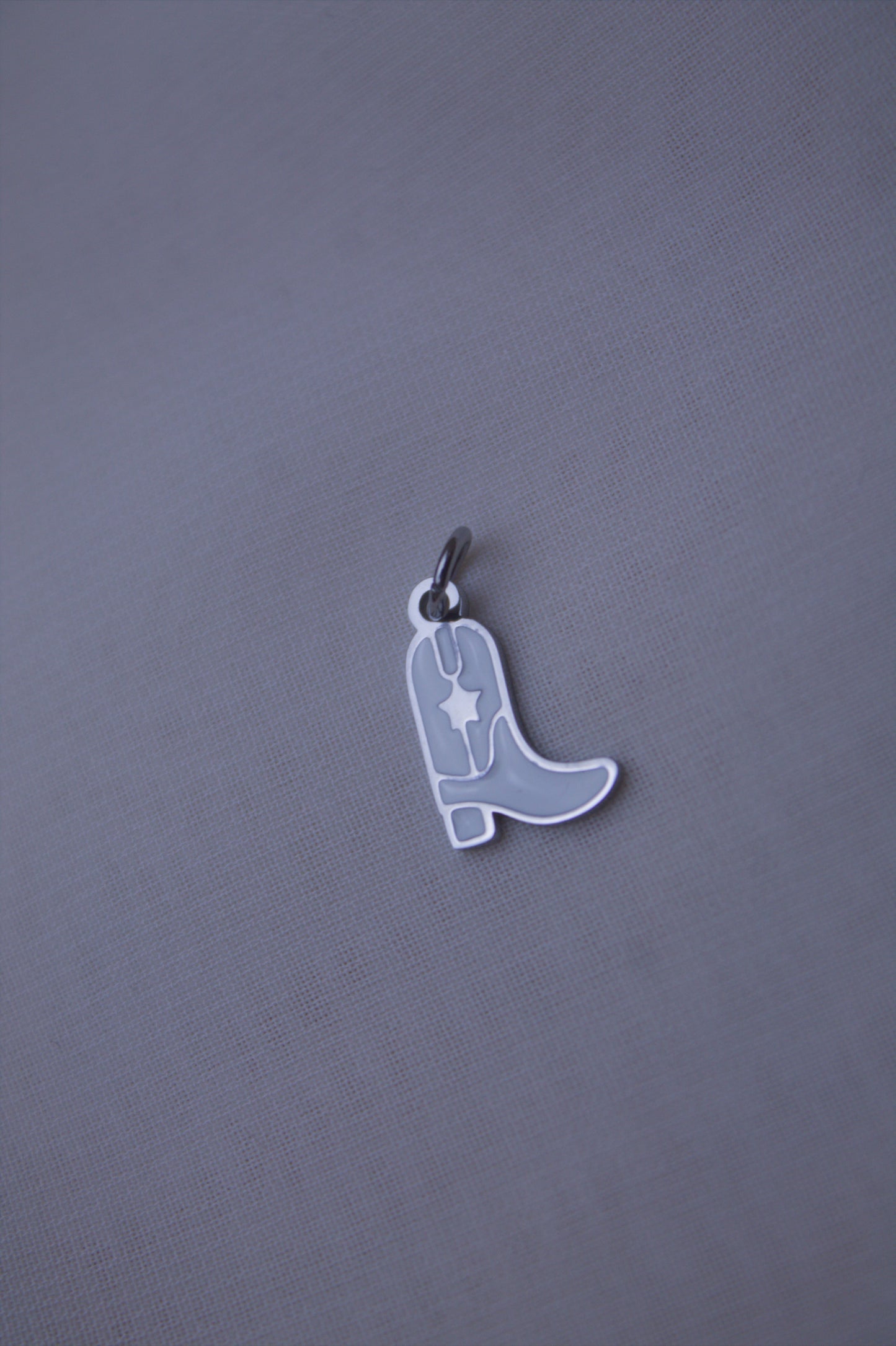 Enamel Purple Ray Gun Charm