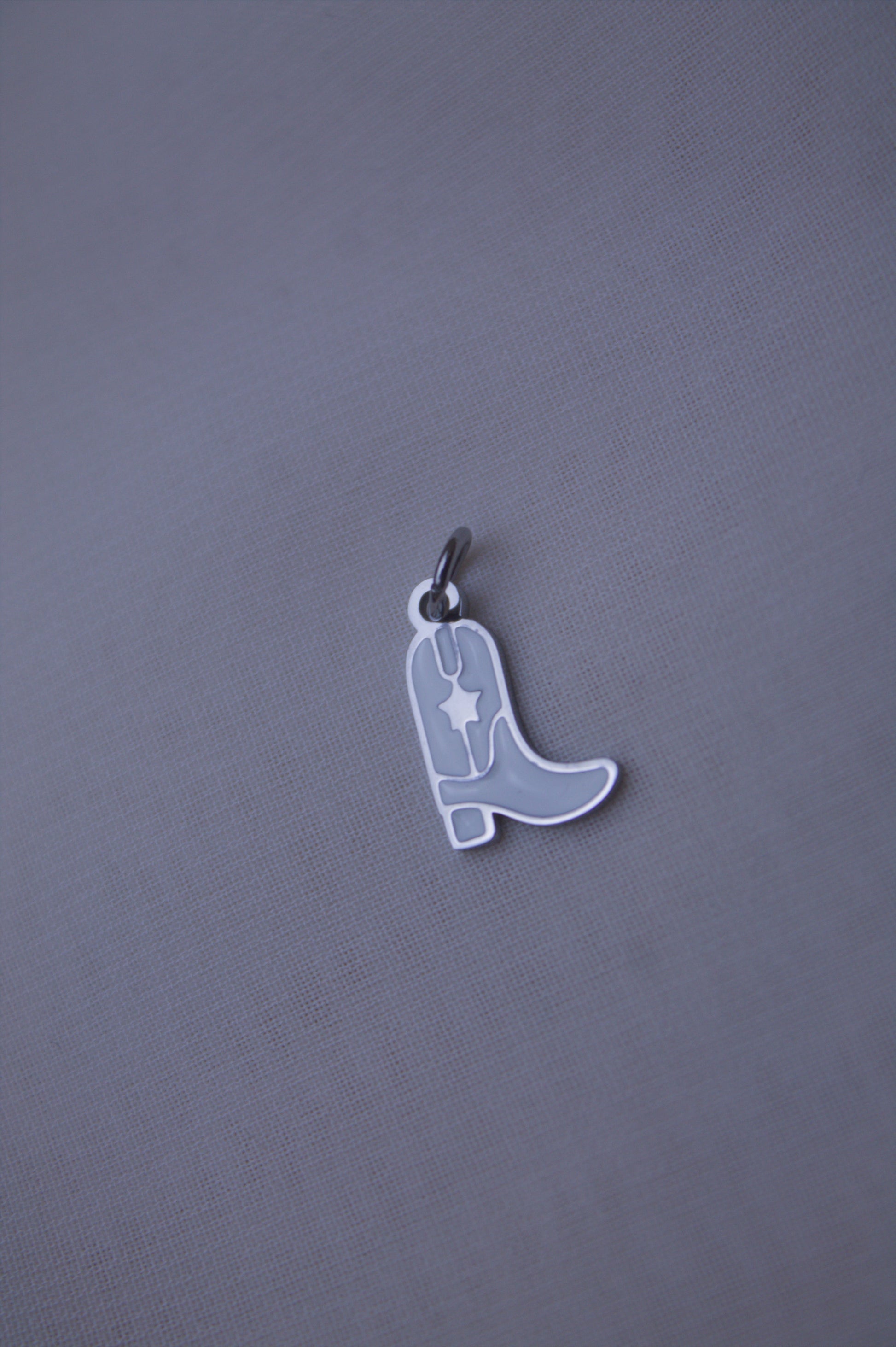 Enamel Purple Ray Gun Charm