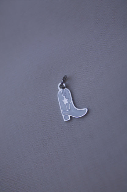 Enamel Purple Ray Gun Charm