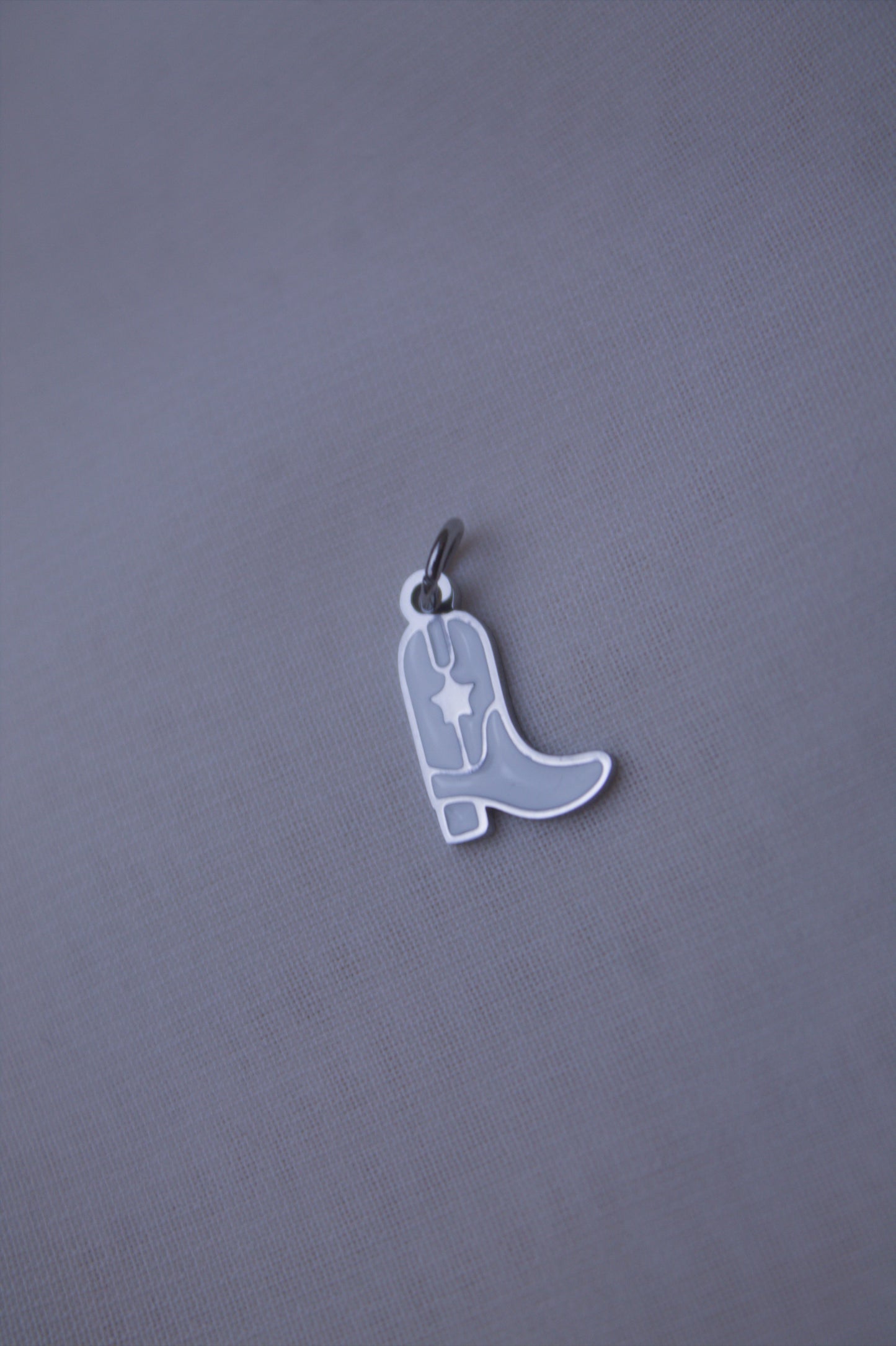 Enamel Purple Ray Gun Charm