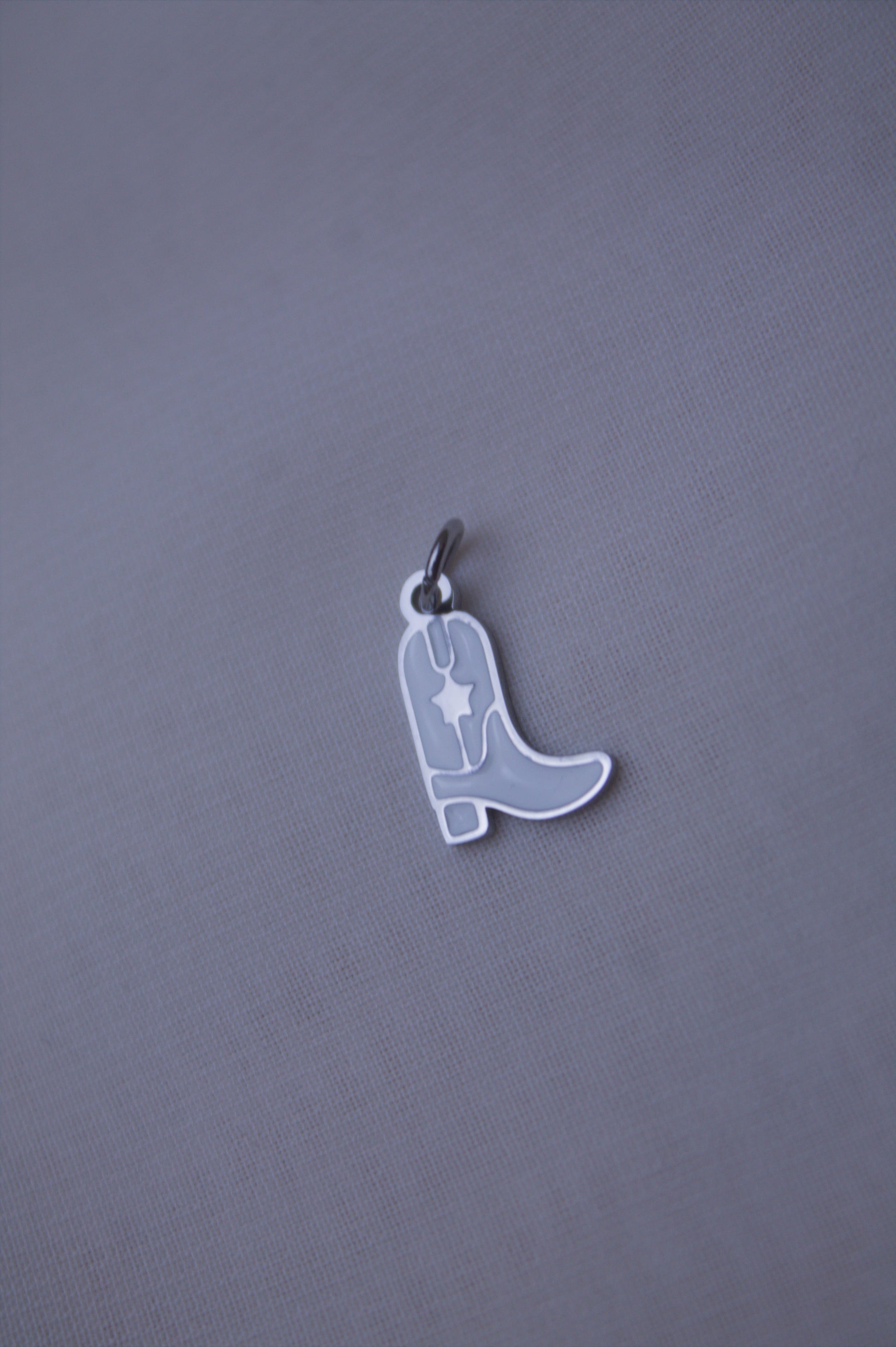 Enamel Purple Ray Gun Charm