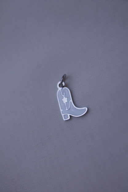 Enamel Purple Ray Gun Charm