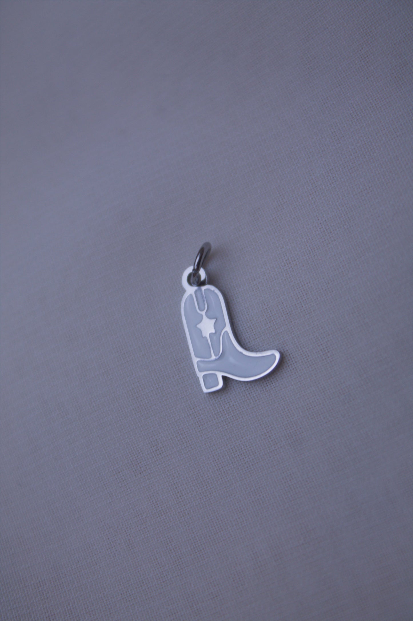 Enamel Purple Ray Gun Charm