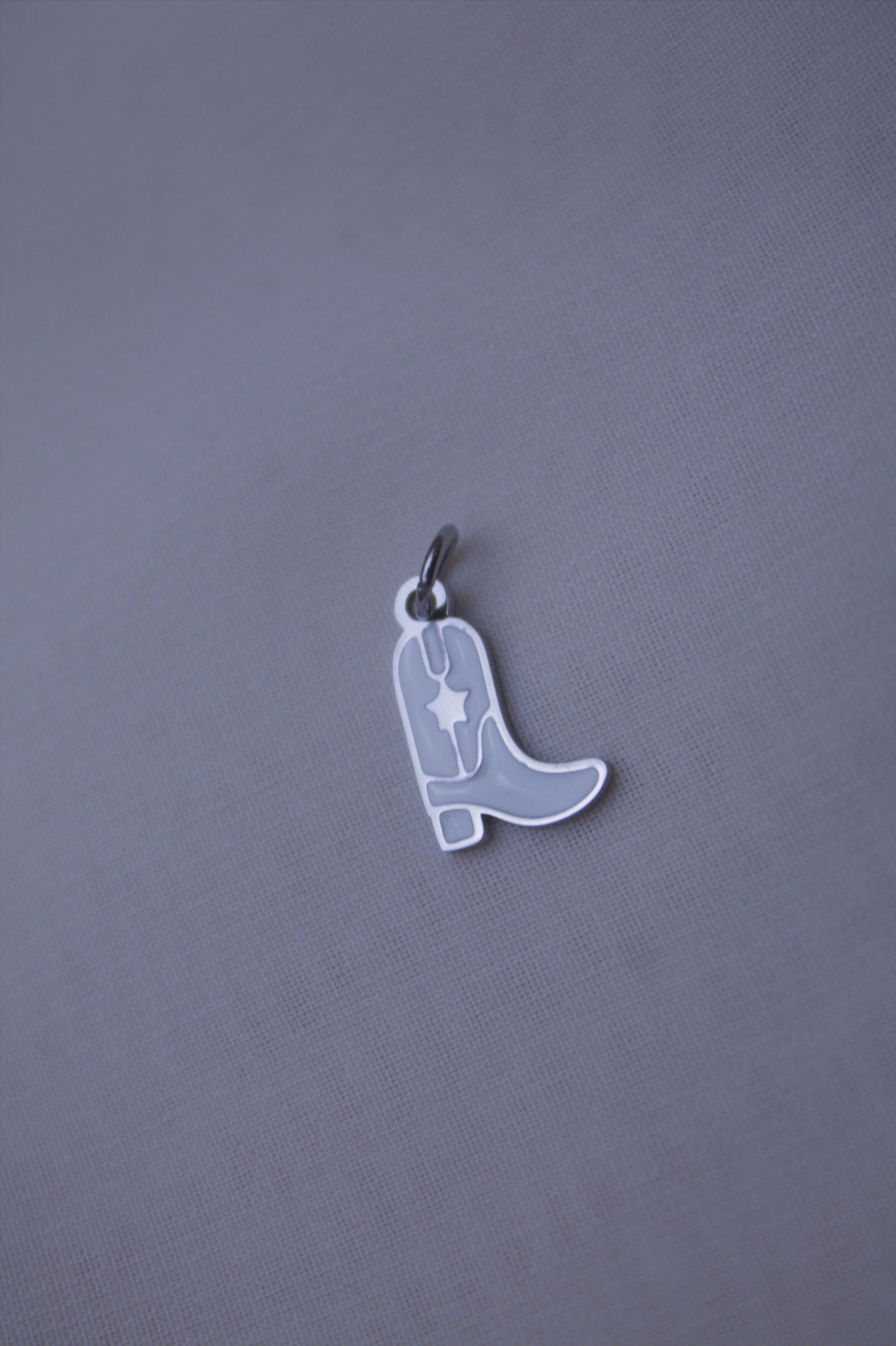 Enamel Purple Ray Gun Charm