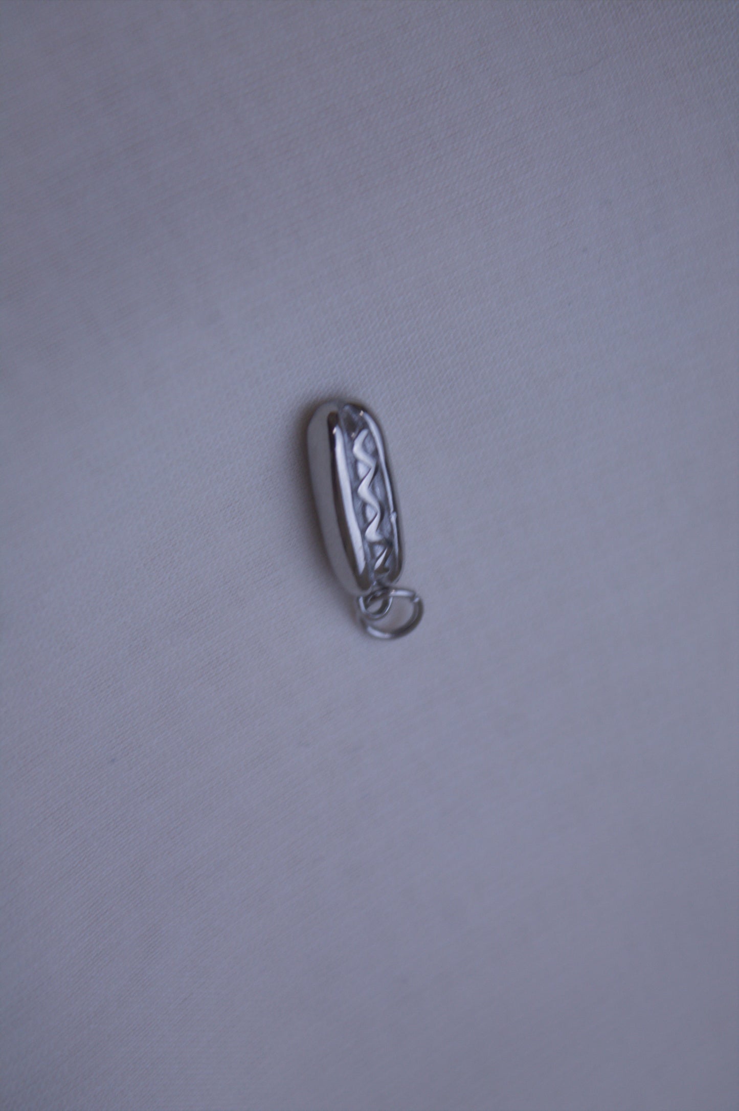 Classic Gold Hot Dog Charm
