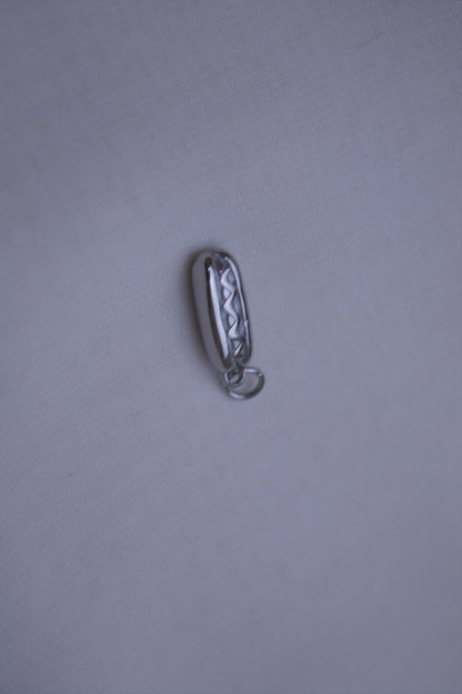 Classic Gold Hot Dog Charm
