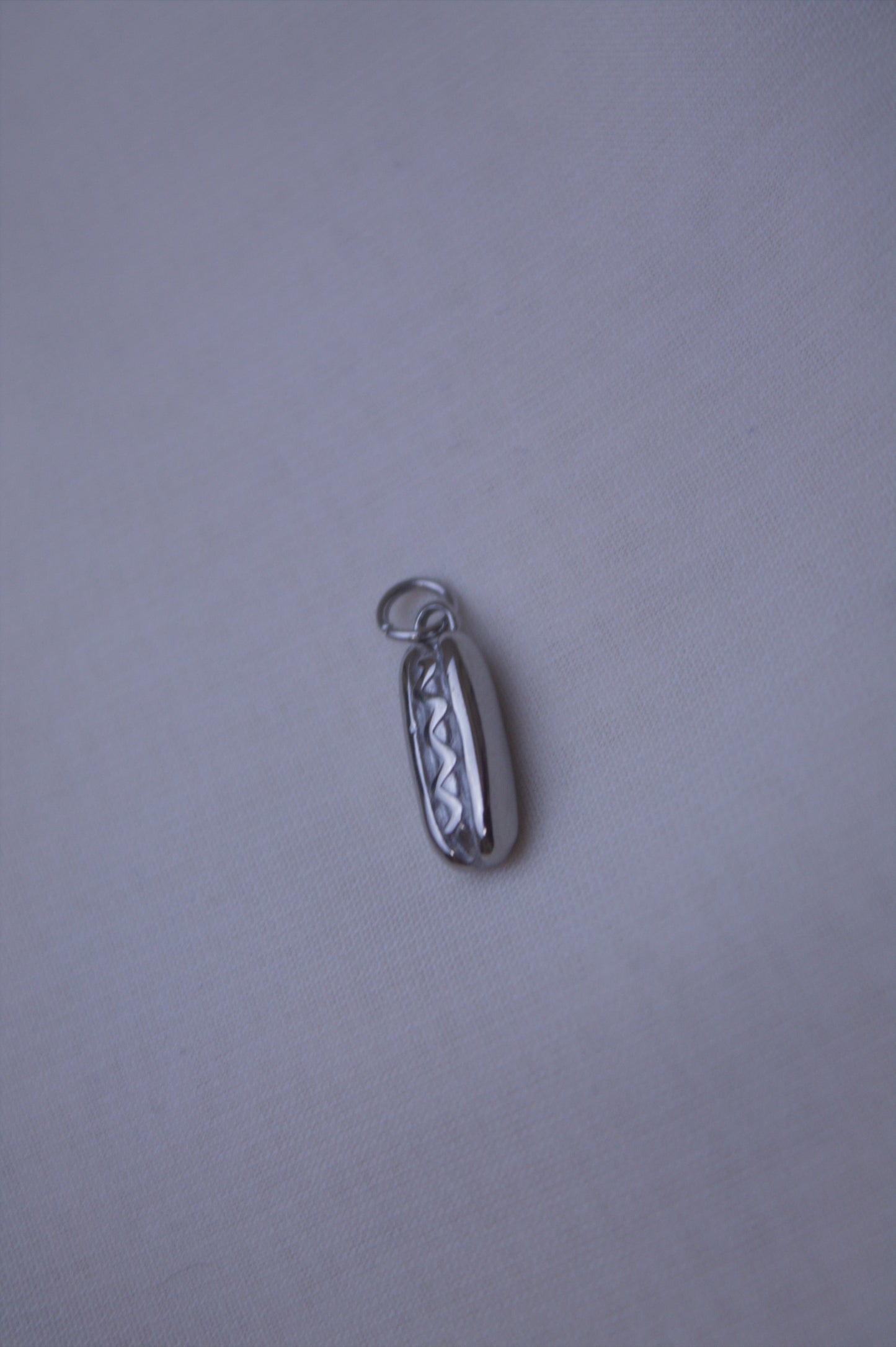 Classic Gold Hot Dog Charm