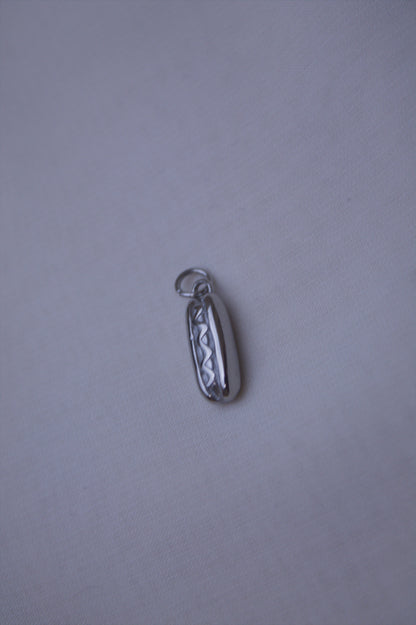 Classic Gold Hot Dog Charm