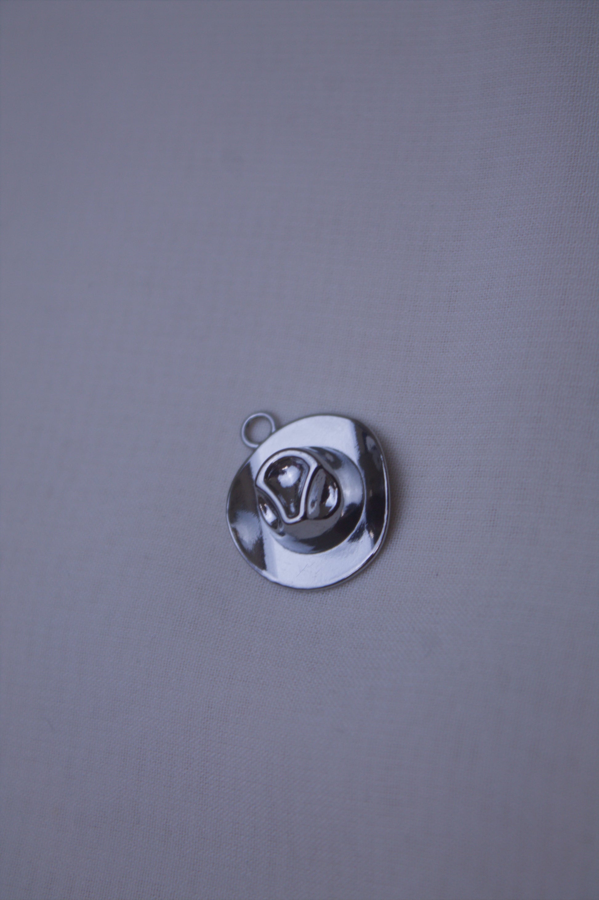 Classic Silver Sombrero Hat Charm