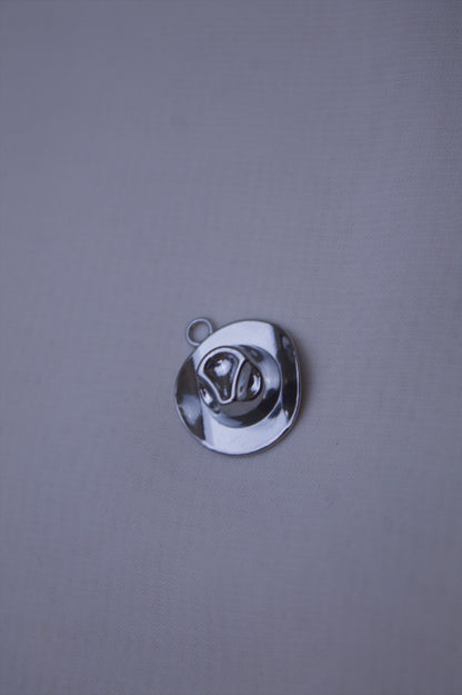 Classic Silver Sombrero Hat Charm