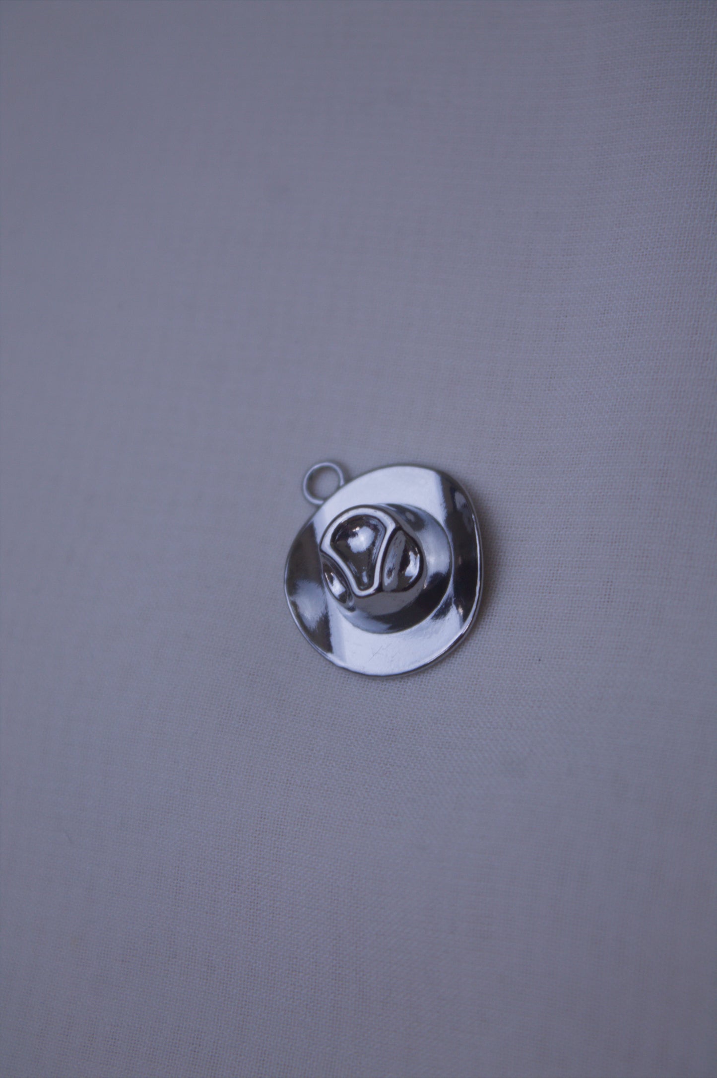 Classic Silver Sombrero Hat Charm