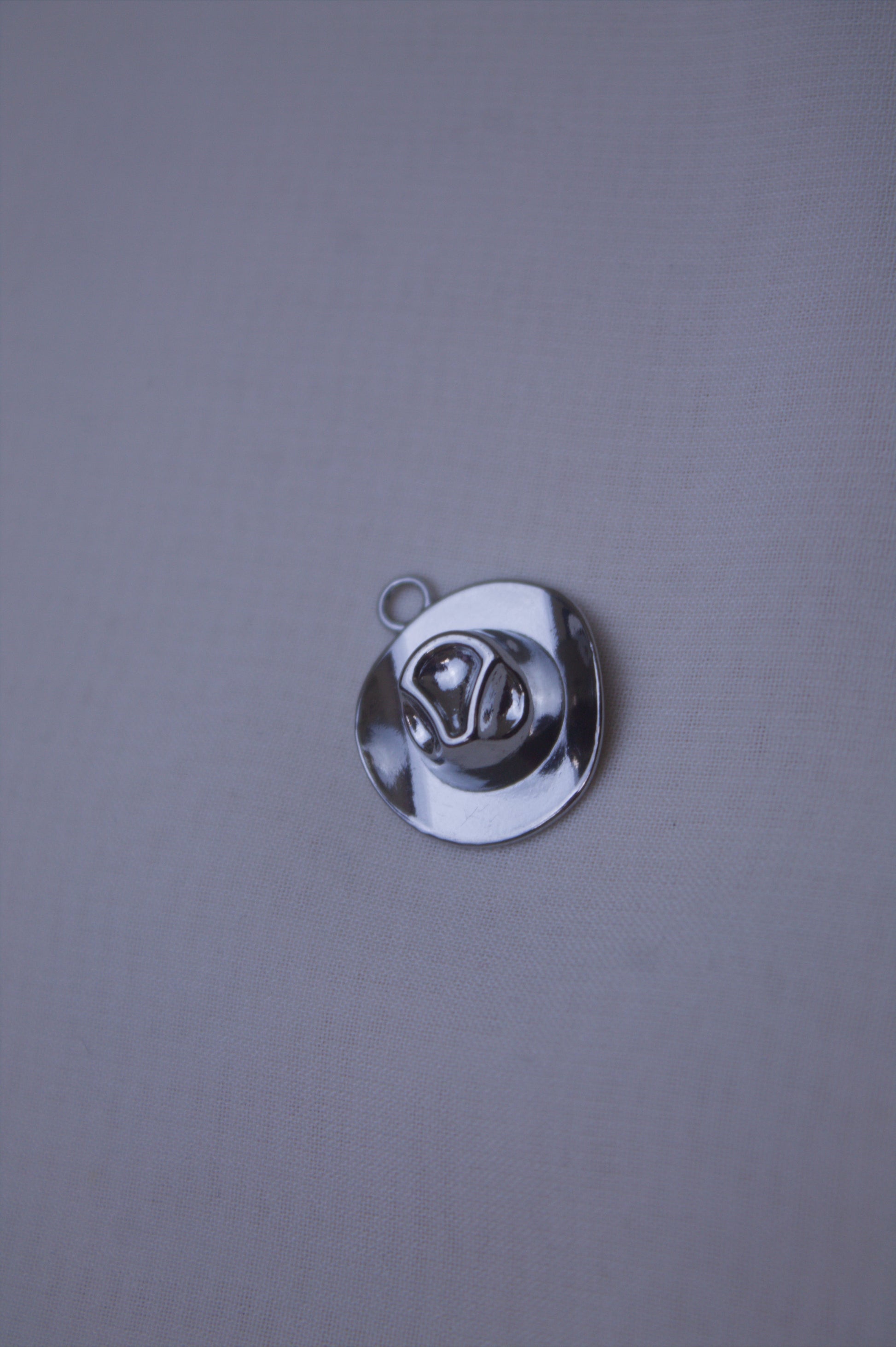 Classic Silver Sombrero Hat Charm