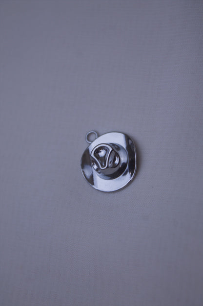 Classic Silver Sombrero Hat Charm
