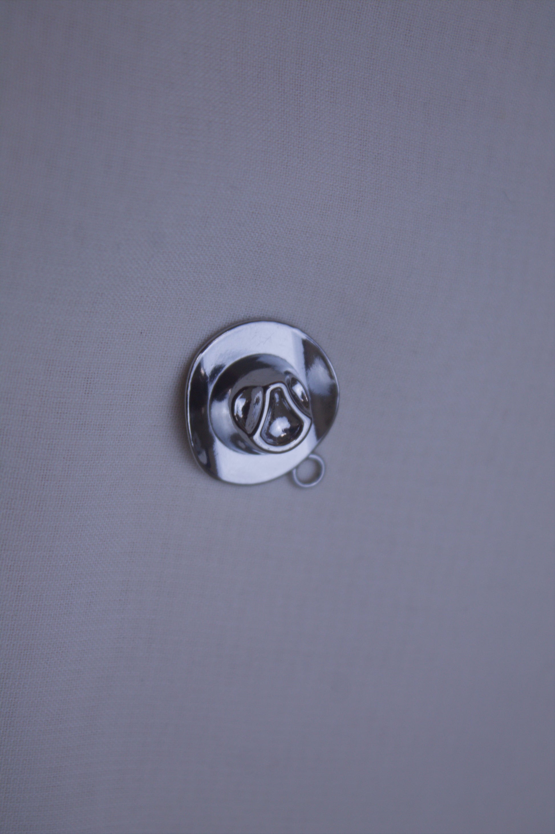 Classic Silver Sombrero Hat Charm