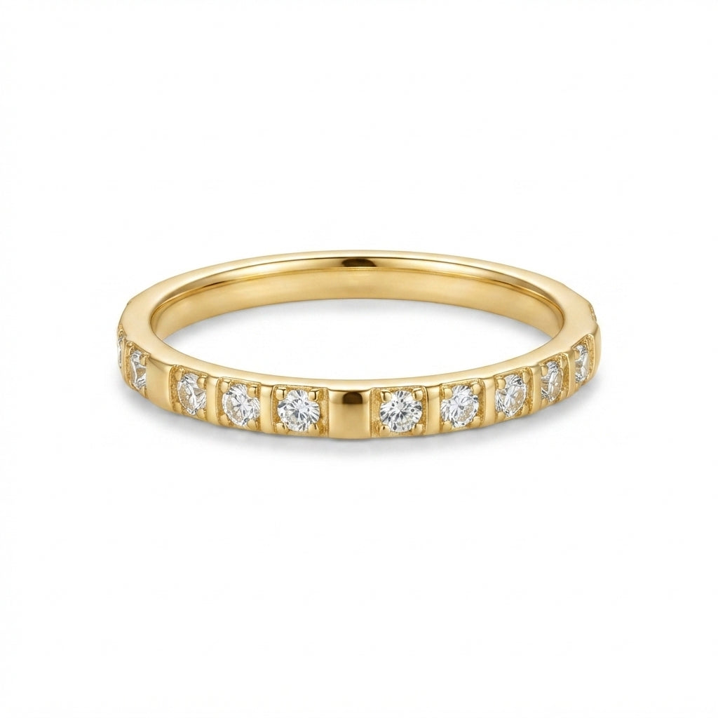 Simple Band With Spaced Gems