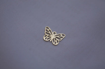 Classic Gold Butterfly Charm